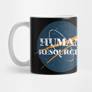 Human Resources Space Vintage Mug